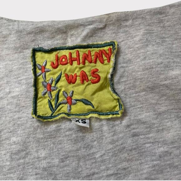 Johnny Was 100% Silk Dress Long Sleeve Floral Wrap Boho Fully Lined Pockets XS - Picture 5 of 7